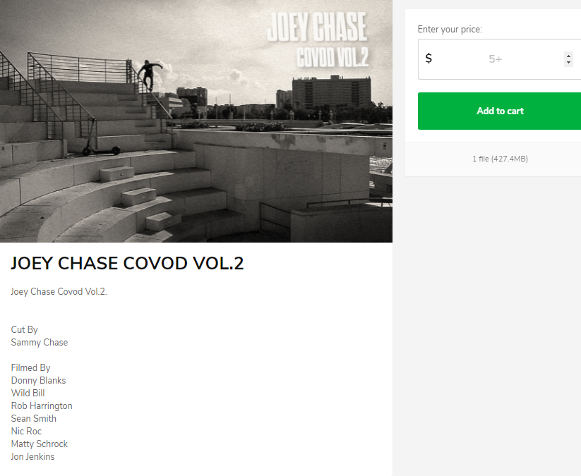 JOEY CHASE COVOD 2